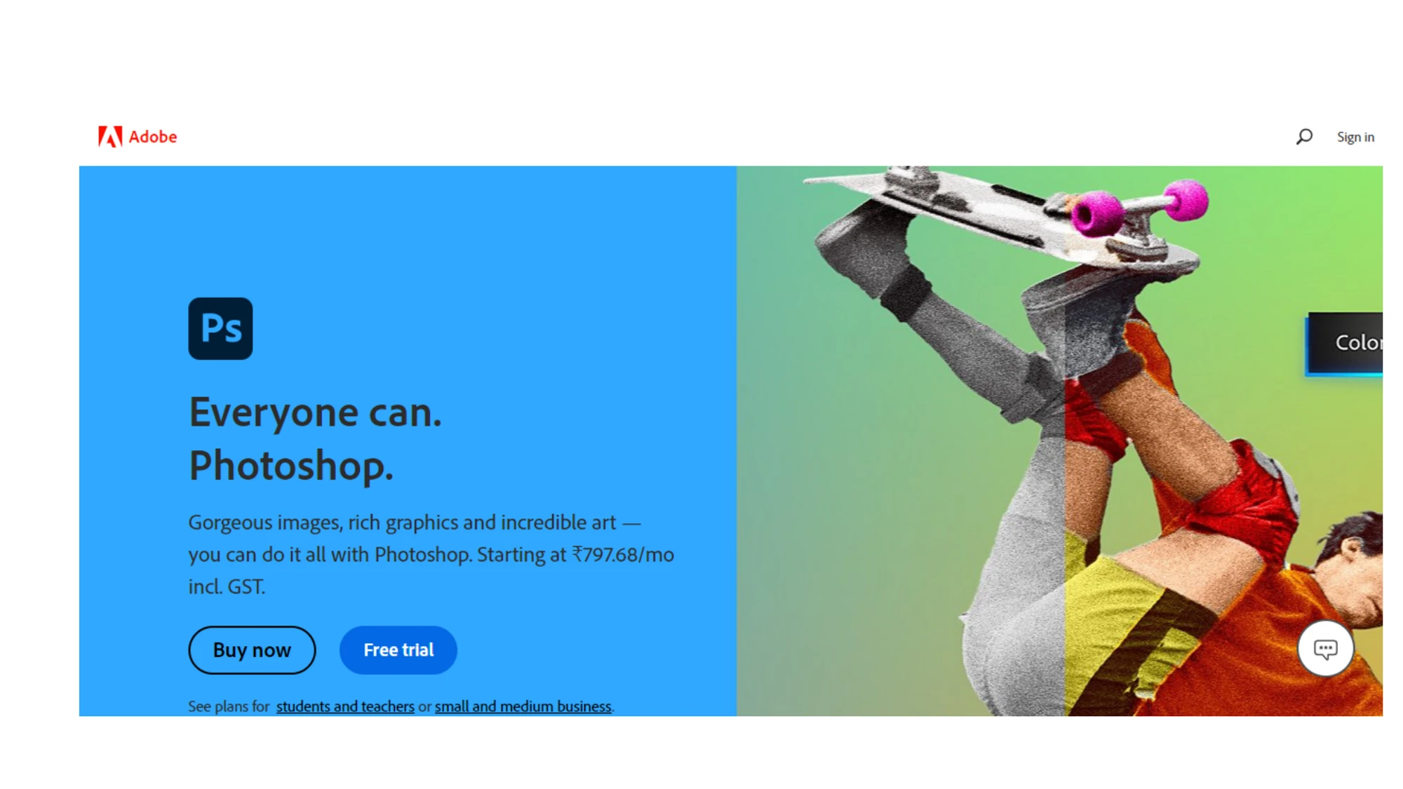 Image from Adobe Photoshop